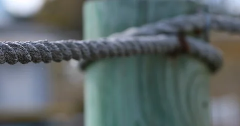 DOCK ROPE Stock Footage 127645488