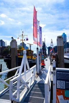 Dock in rotterdam Stock Photos