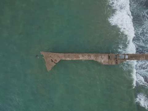 Dock in Sumba from Top Stock Photos