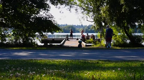 At the dock time lapse Stock Footage 67246330