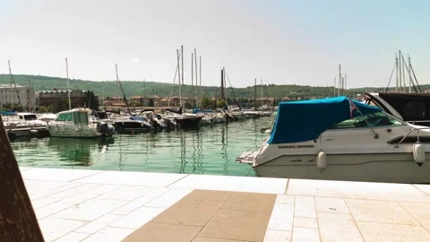 Dock timelapse Stock Footage 170377643