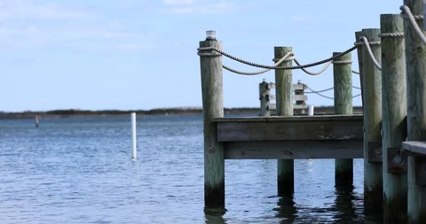 Dock Water Stock Footage 127597841