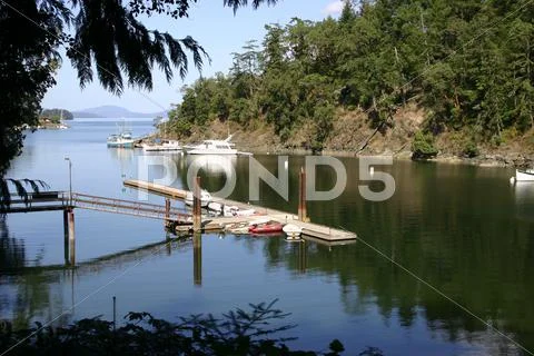 Dock on the Water Stock Photos