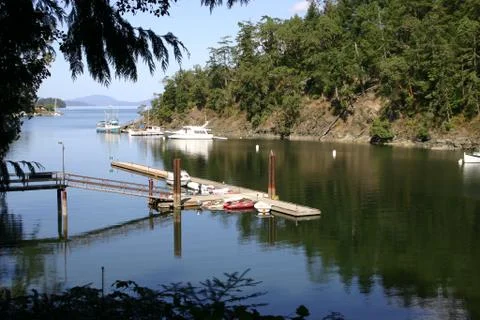 Dock on the Water Stock Photos