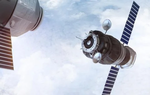 Docking Stock Illustration