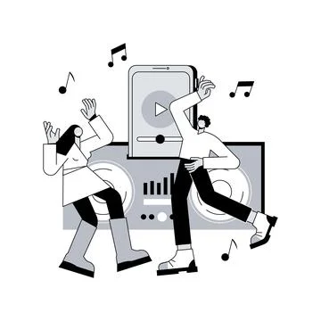 Docking station abstract concept vector illustration. Stock Illustration