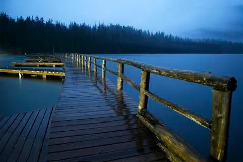 Docking stations Foto stock