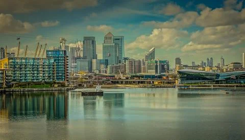 Docklands hdr Stock Photos