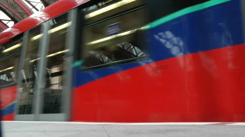 Docklands Light Railway Stock Footage