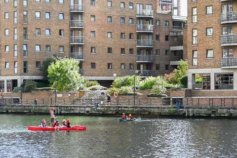 Docklands Scout Project in Docklands Stock Photos