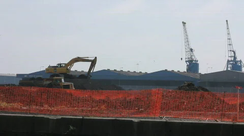 Docks Digger 2 Video stock 730576
