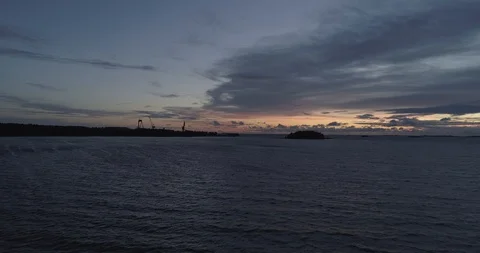 Docks in the Dusk Video stock 86401996