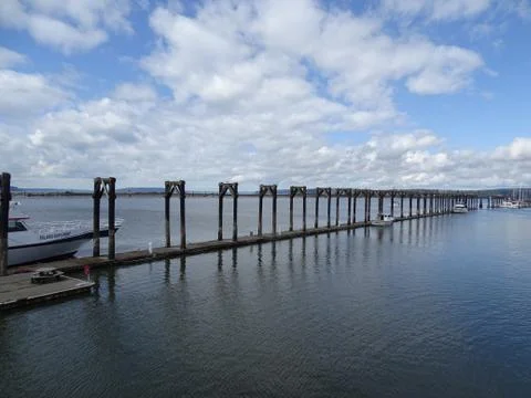 Docks Harbor close up Stock Photos