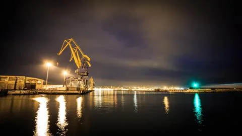 Docks of Trieste Stock Photos
