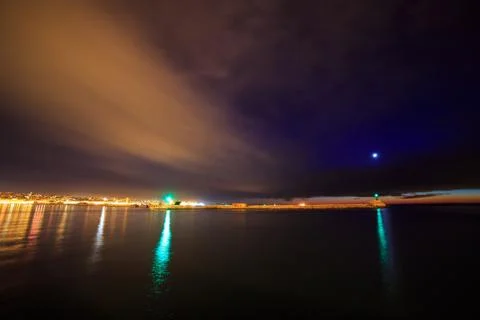 Docks of Trieste Stock Photos