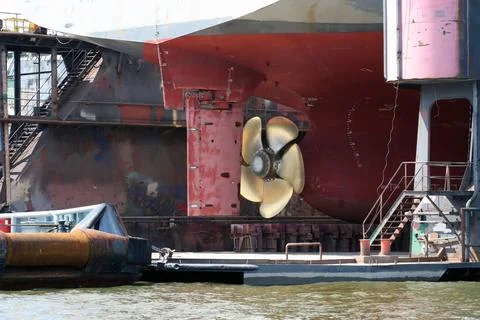  Dockside Ein typischer Anblick im Hamburger Hafen. Copyright: xZoonar.com... Foto stock