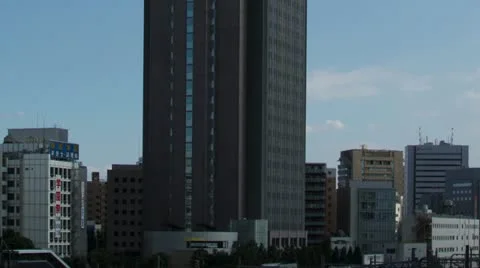 Docomo Tower Stock Footage 20624647