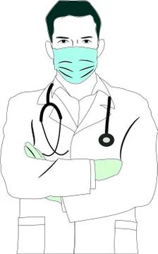 Doctor 01 Illustrazione stock