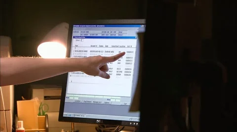 Doctor and nurse using computer Stock Footage 4847684