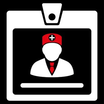 Doctor Badge Icon イラスト素材