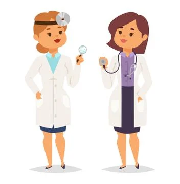 Doctor character vector isolated Stock Illustration
