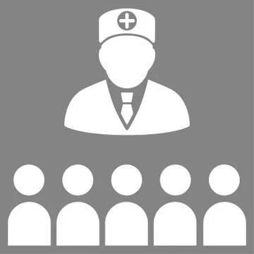Doctor Class Icon Illustrazione stock
