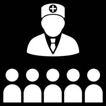 Doctor Class Icon Illustrazione stock