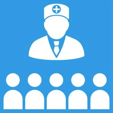 Doctor Class Icon Illustrazione stock