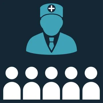 Doctor Class Icon Illustrazione stock
