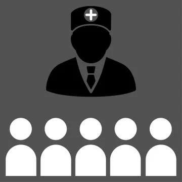 Doctor Class Icon Illustrazione stock