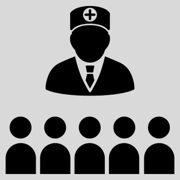 Doctor Class Icon Illustrazione stock