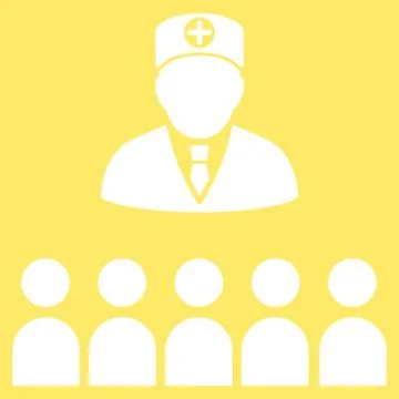 Doctor Class Icon Illustrazione stock