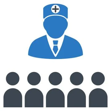 Doctor Class Icon Illustrazione stock
