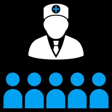 Doctor Class Icon Illustrazione stock