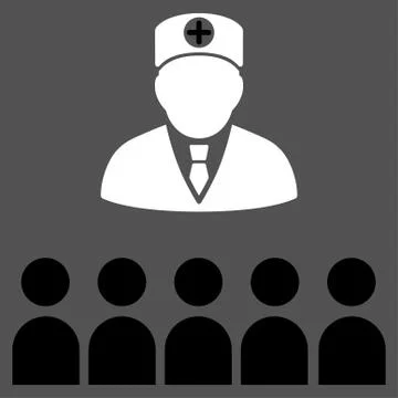 Doctor Class Icon Illustrazione stock