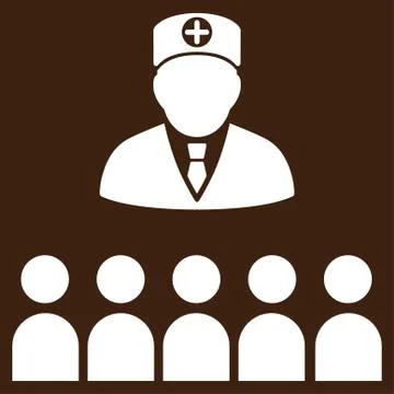Doctor Class Icon Illustrazione stock