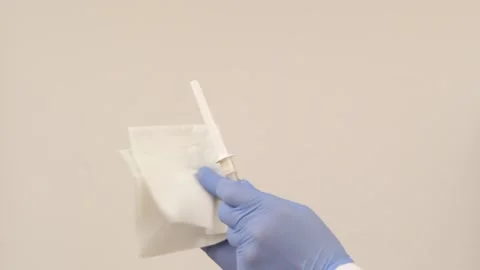 Doctor at the clinic at work Stock Footage 117208041