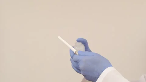 Doctor at the clinic at work Video stock 117208151