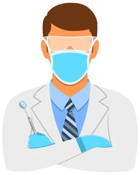 Doctor dentist concept Stock Illustration