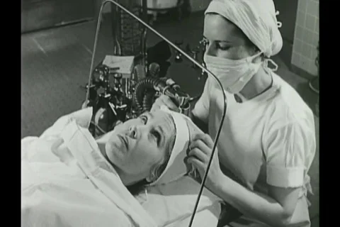 Doctor do various tests to find any trace of cancer in the patient - 1940 스톡 동영상 93110728