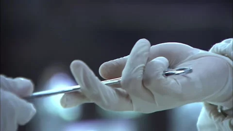 Doctor doing surgery Stock Footage 235277010