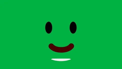 Doctor emoji expression on full green screen with syringe and black goggles Stock Footage 280133071
