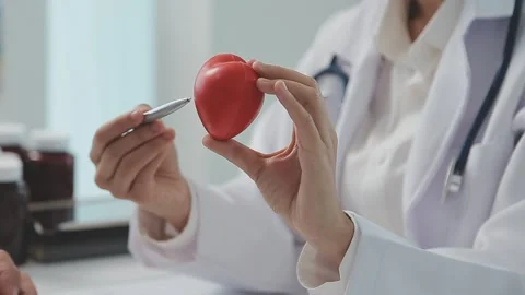 The doctor explains the anatomy of the s... Stock Video Pond5