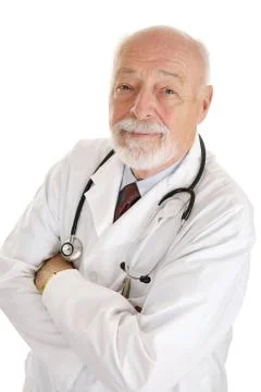 Doctor - Face of Experience Stock Photos
