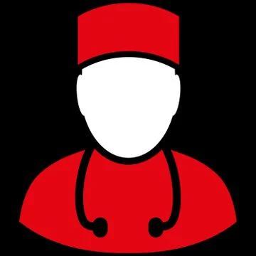 Doctor Flat Vector Symbol イラスト素材