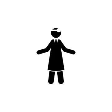 Doctor, friendly icon. Element of cyber monday icon for mobile concept and web Stock Illustration