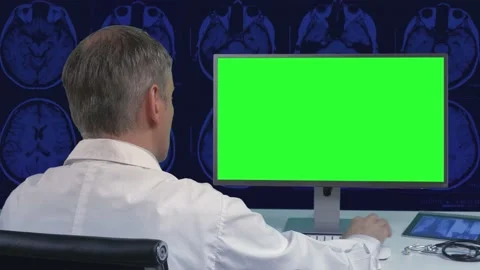 Doctor Green Screen  Vídeo Stock 200730124