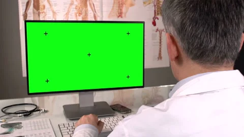 Doctor green screen Stock Footage 209925465