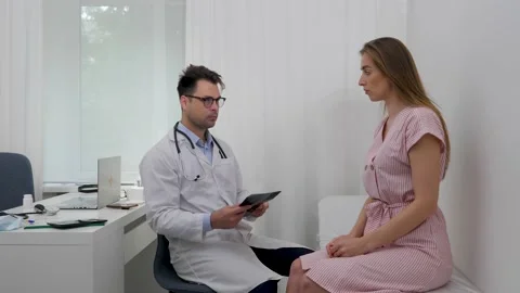 Doctor in his office Stock Footage 201214457