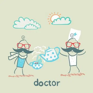 Doctor, Stock Illustration